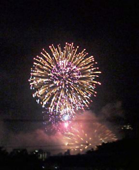 諏訪湖花火